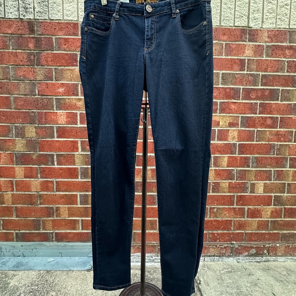 Women's KUT From The Kloth Lucille Skinny Jeans Dark Denim Slim Stretch Sz 10